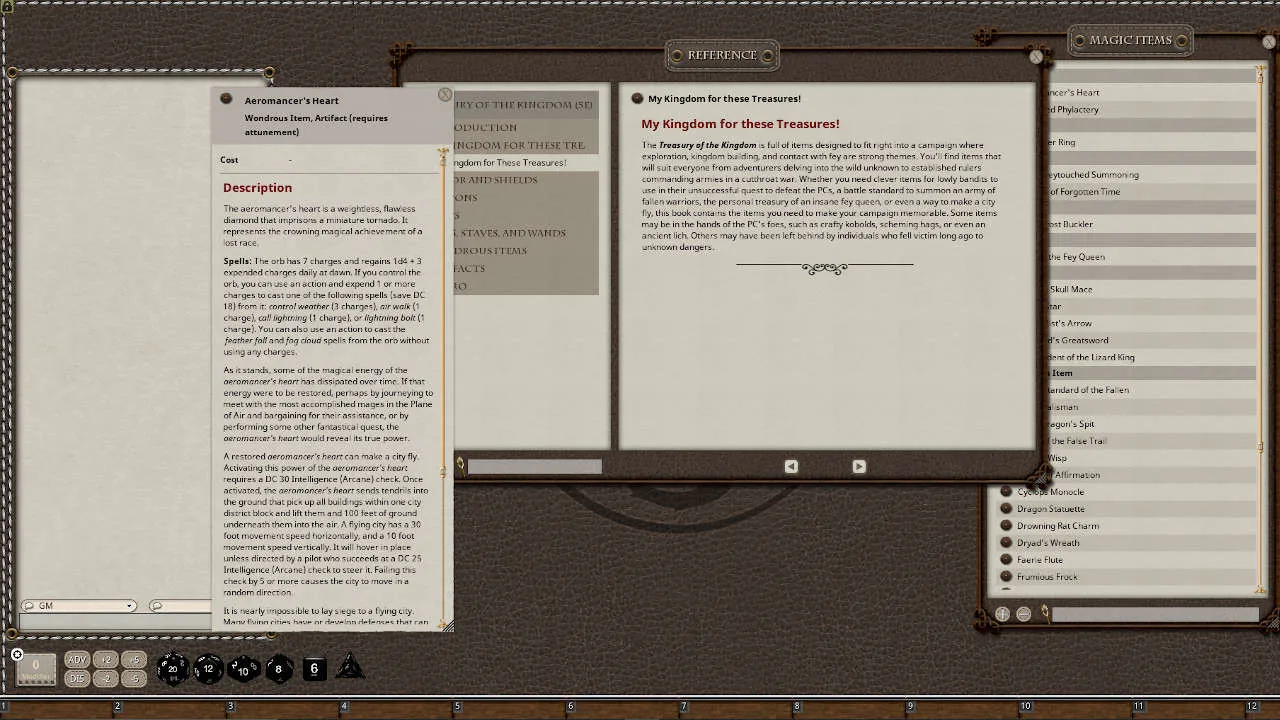 Fantasy Grounds - Treasury of the Kingdom (5E) Screenshot 4