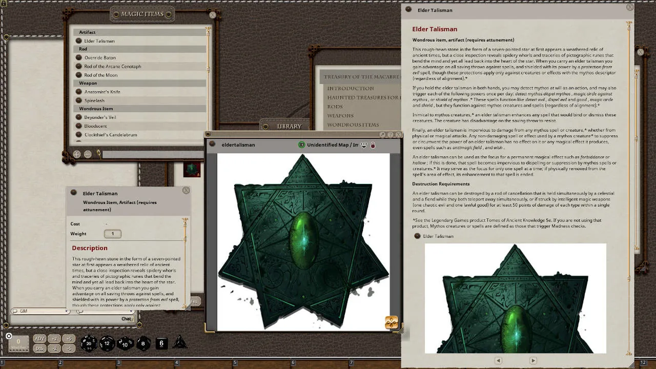 Fantasy Grounds - Treasury of the Macabre Screenshot 3