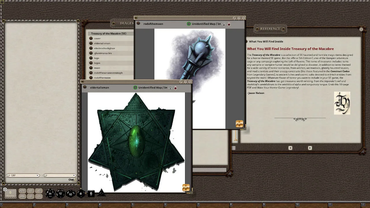 Fantasy Grounds - Treasury of the Macabre Screenshot 0