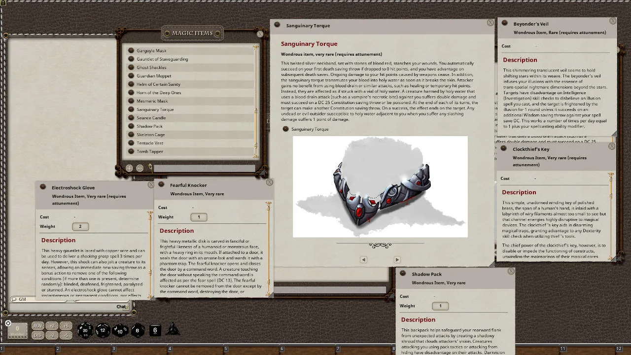 Fantasy Grounds - Treasury of the Macabre Screenshot 4