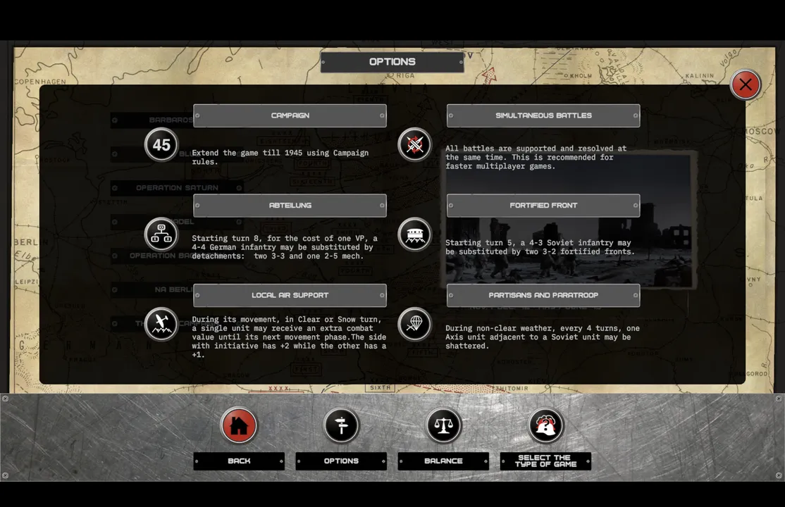 No Retreat! The Russian Front 1941-1945- Extra Features Screenshot 1