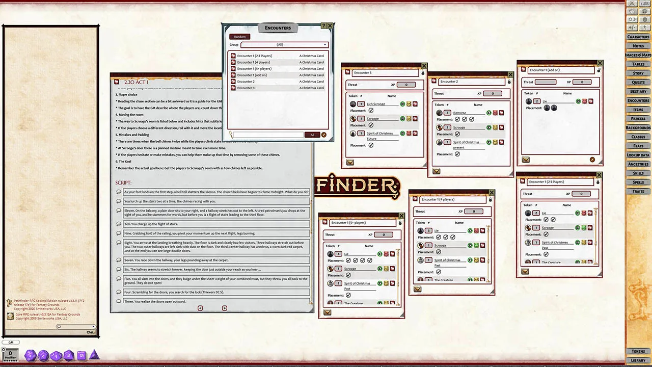 Fantasy Grounds - A Christmas Carol Adventure & Maps Screenshot 2