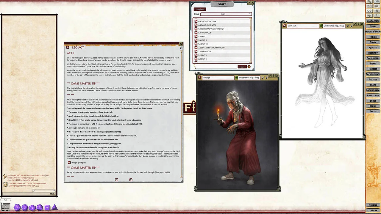 Fantasy Grounds - A Christmas Carol Adventure & Maps Screenshot 3