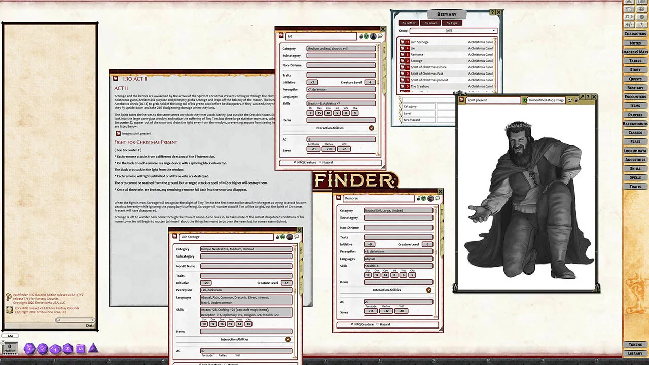 Fantasy Grounds - A Christmas Carol Adventure & Maps Screenshot 4