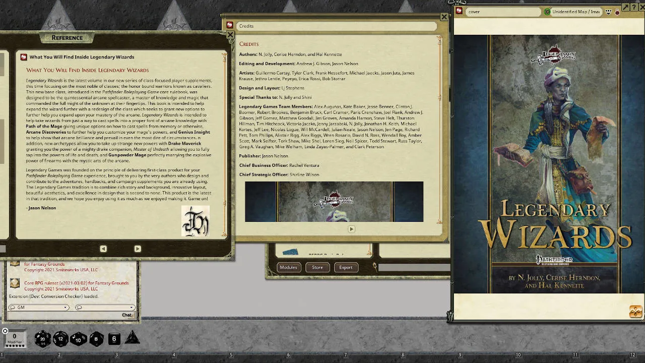 Fantasy Grounds - Legendary Wizards Screenshot 4