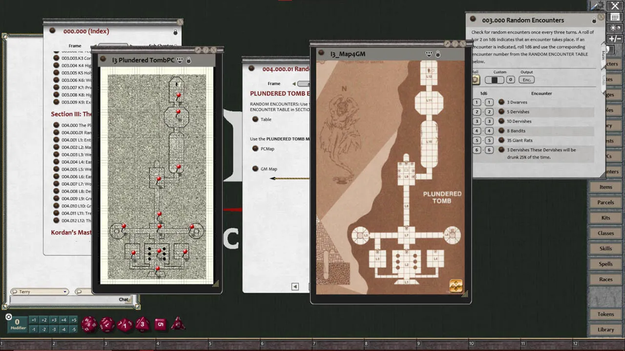 Fantasy Grounds - D&D Classics: I3 Pharoah (1E) Screenshot 3