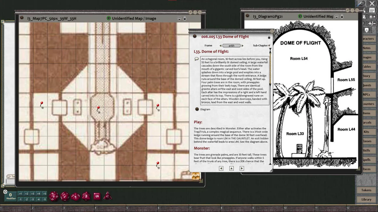 Fantasy Grounds - D&D Classics: I3 Pharoah (1E) Screenshot 1
