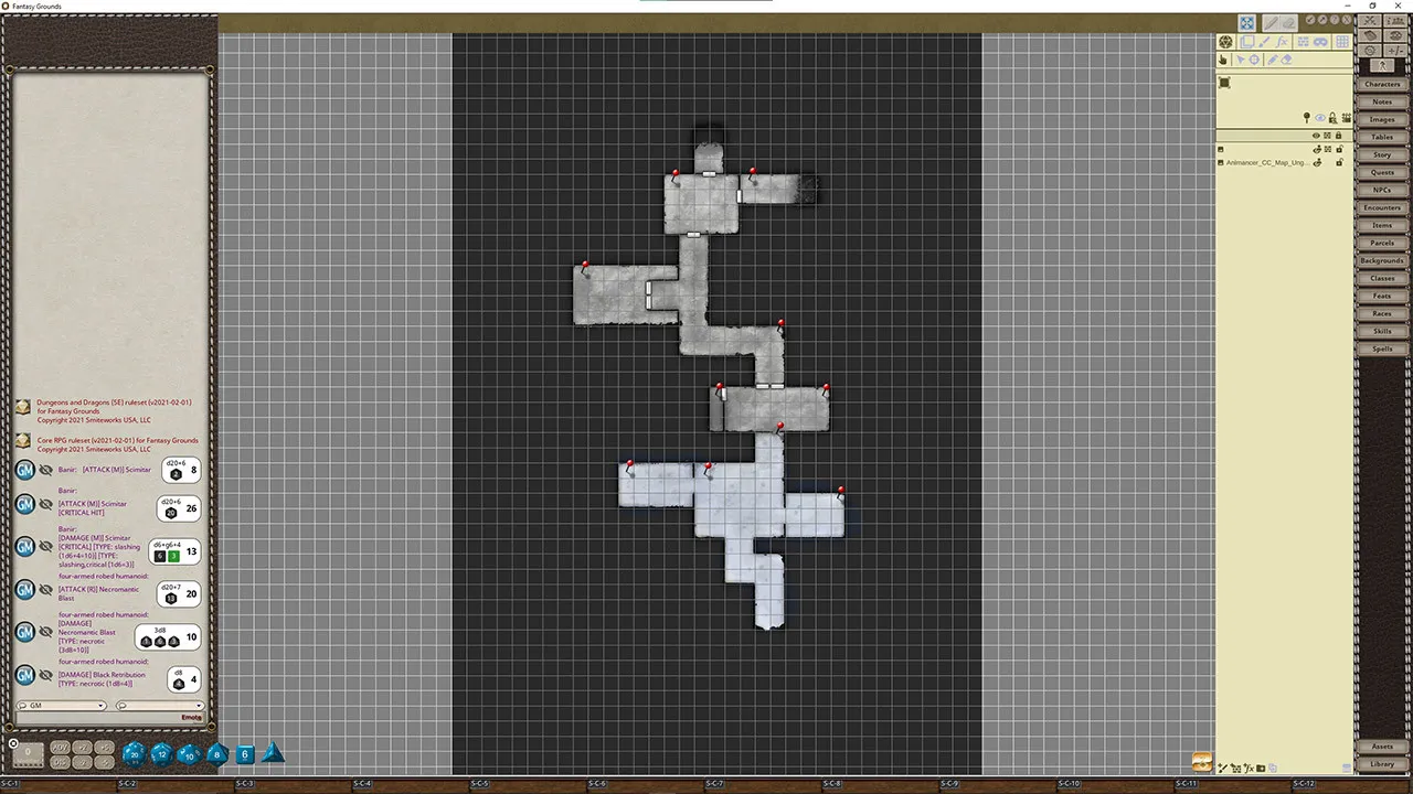 Fantasy Grounds - The Corwyn Catacombs Screenshot 1