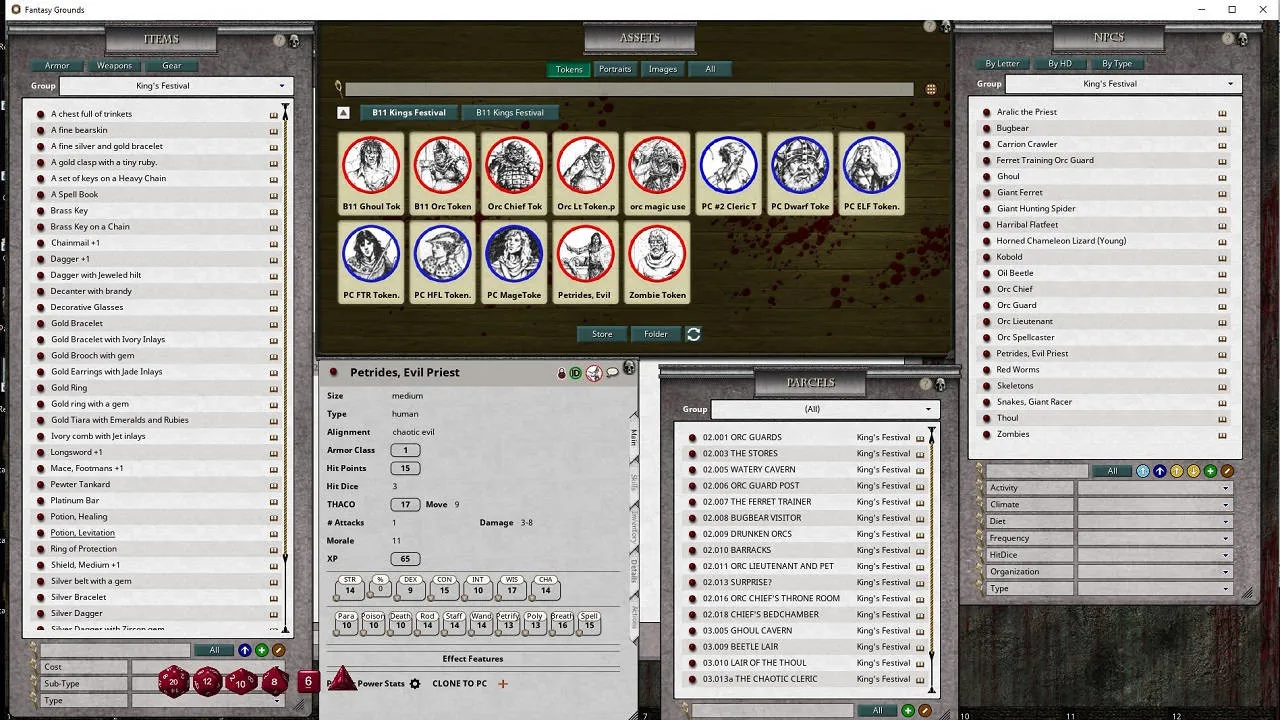 Fantasy Grounds - D&D Classics: B11 King's Festival (Basic) Screenshot 3