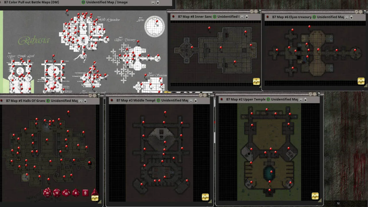 Fantasy Grounds - D&D Classics: B7 Rahasia (Basic) Screenshot 3