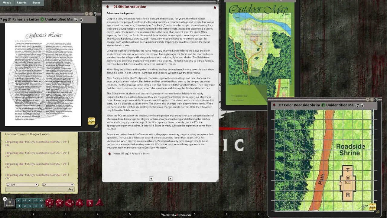 Fantasy Grounds - D&D Classics: B7 Rahasia (Basic) Screenshot 4
