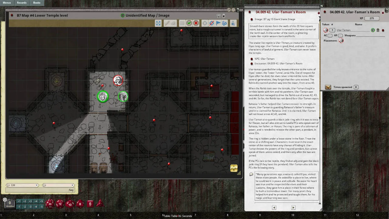 Fantasy Grounds - D&D Classics: B7 Rahasia (Basic) Screenshot 1