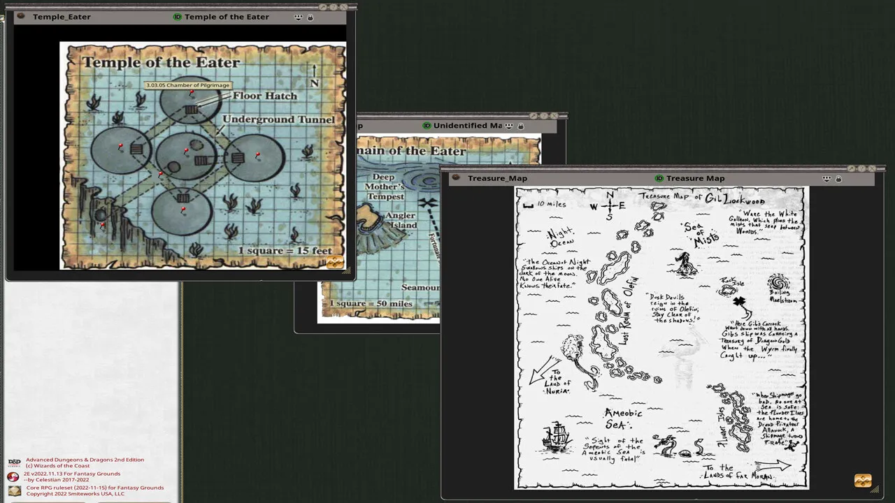 Fantasy Grounds - D&D Classics - Night of the Shark (2E) Screenshot 1