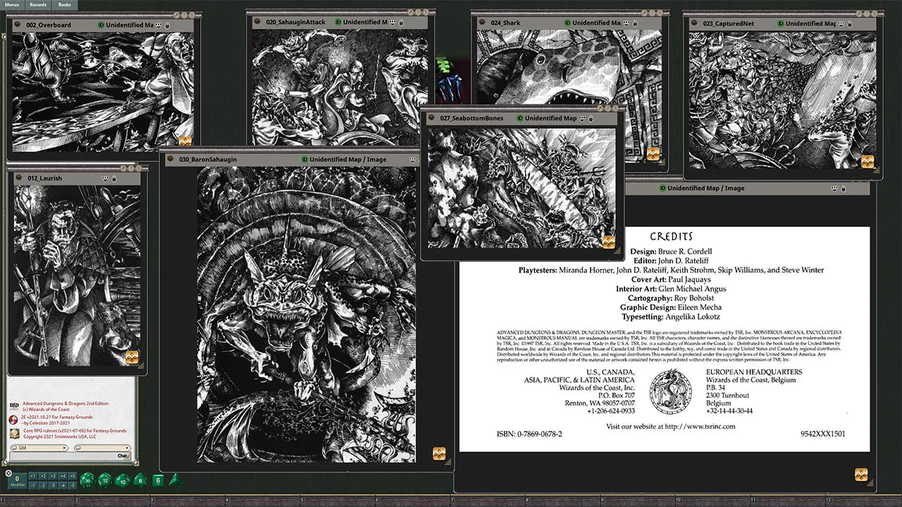 Fantasy Grounds - D&D Classics: Evil Tide (2E) Screenshot 2