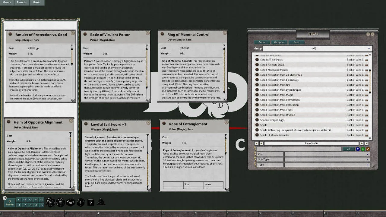 Fantasy Grounds - D&D Classics - REF4 The Book of Lairs II (1E) Screenshot 2