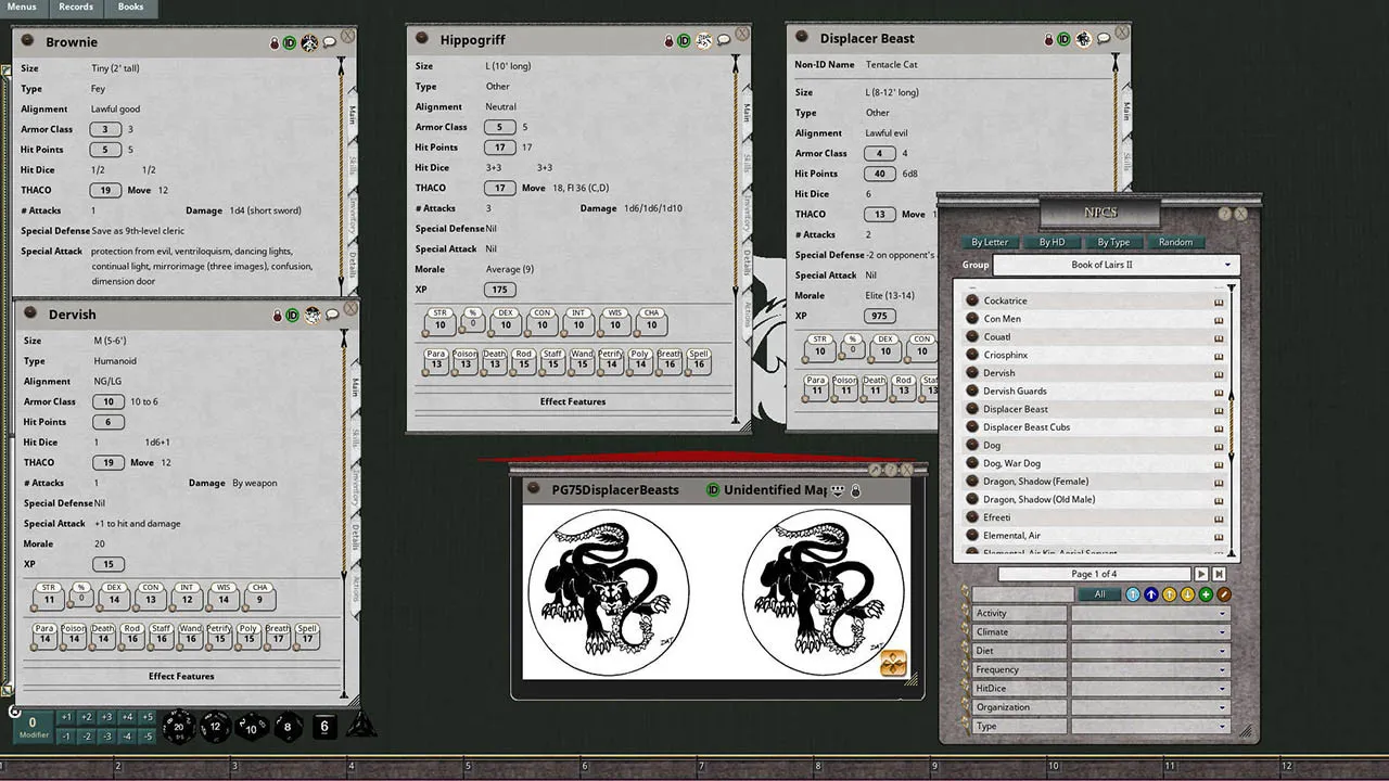 Fantasy Grounds - D&D Classics - REF4 The Book of Lairs II (1E) Screenshot 3