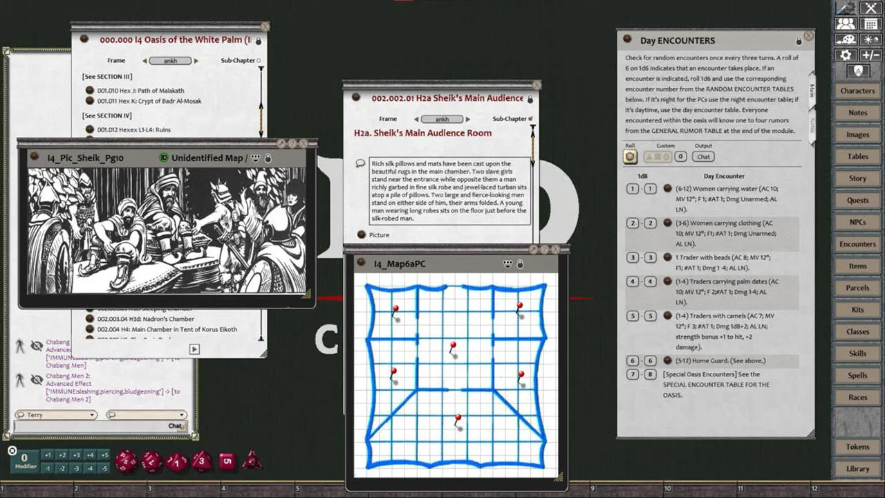 Fantasy Grounds - D&D Classics: I4 Oasis of the White Palm (1E) Screenshot 3
