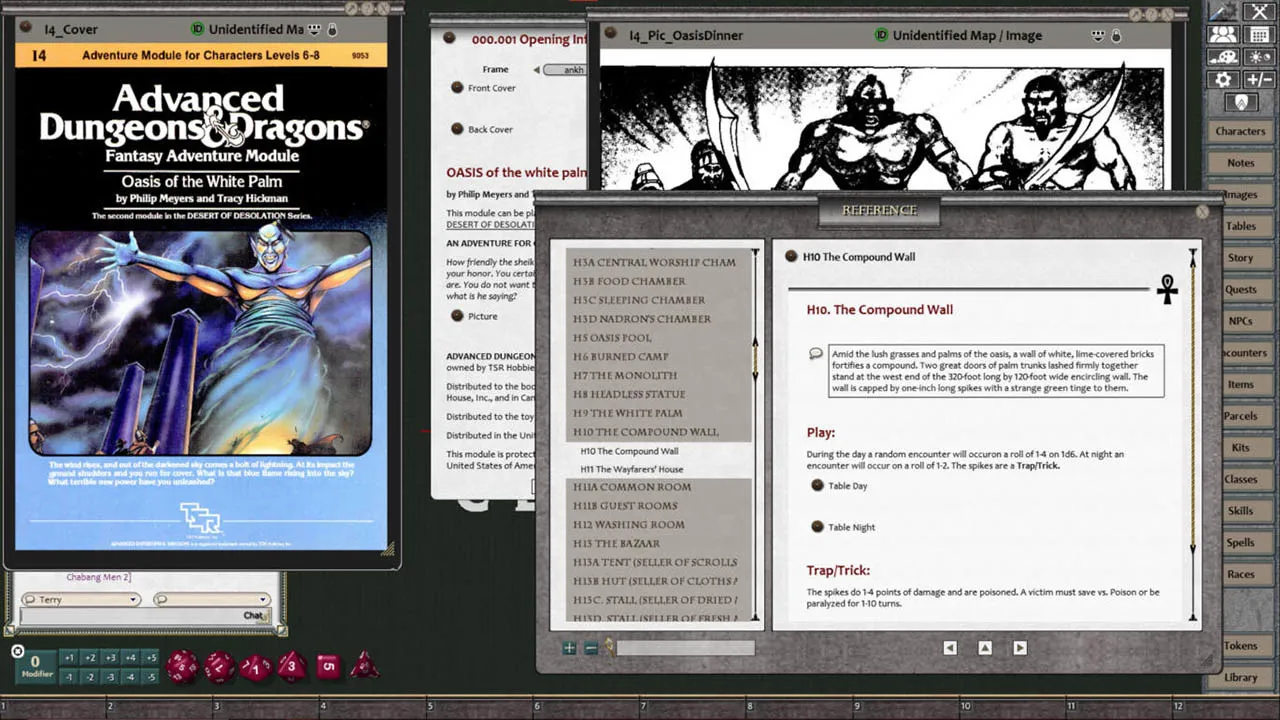 Fantasy Grounds - D&D Classics: I4 Oasis of the White Palm (1E) Screenshot 2
