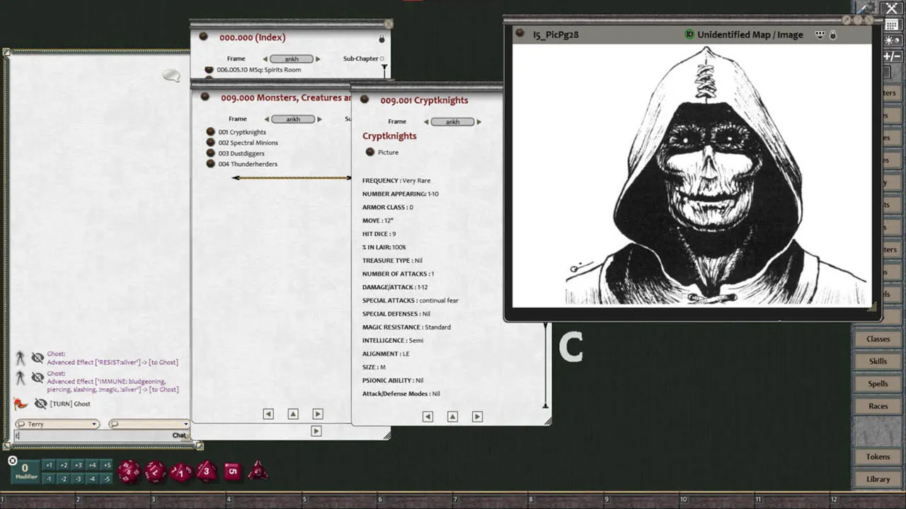 Fantasy Grounds - D&D Classics: I5 Lost Tomb of Martek (1E) Screenshot 4