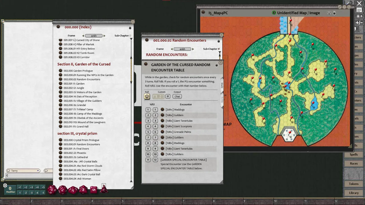 Fantasy Grounds - D&D Classics: I5 Lost Tomb of Martek (1E) Screenshot 3