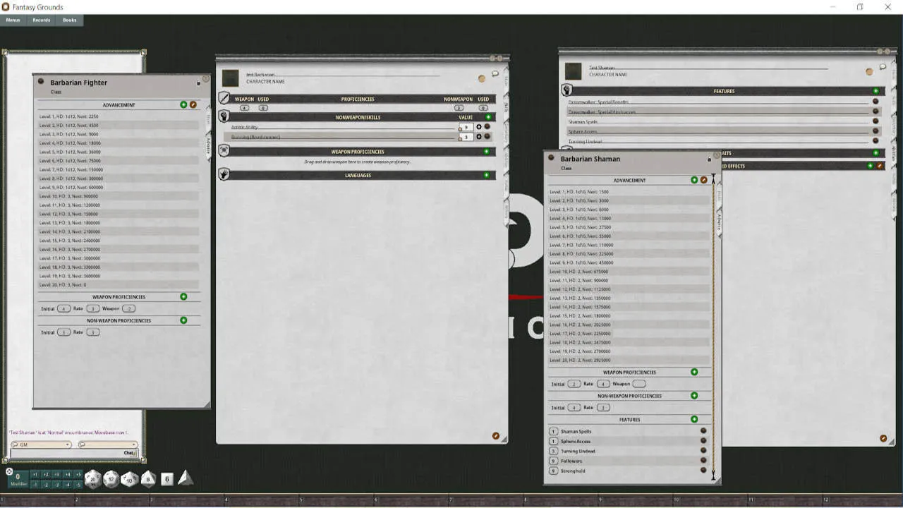 Fantasy Grounds - D&D Classics: The Complete Barbarian's Handbook Screenshot 4