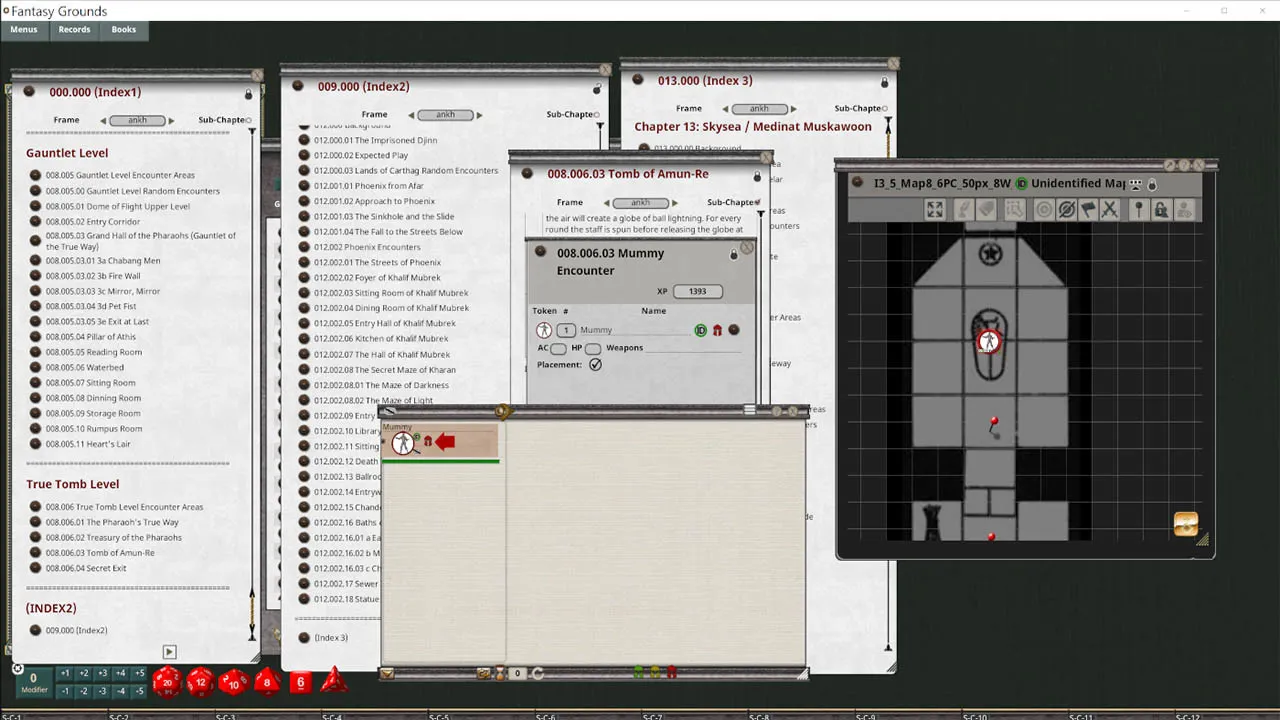 Fantasy Grounds - D&D Classics: I3-5 Desert of Desolation (1E) Screenshot 3