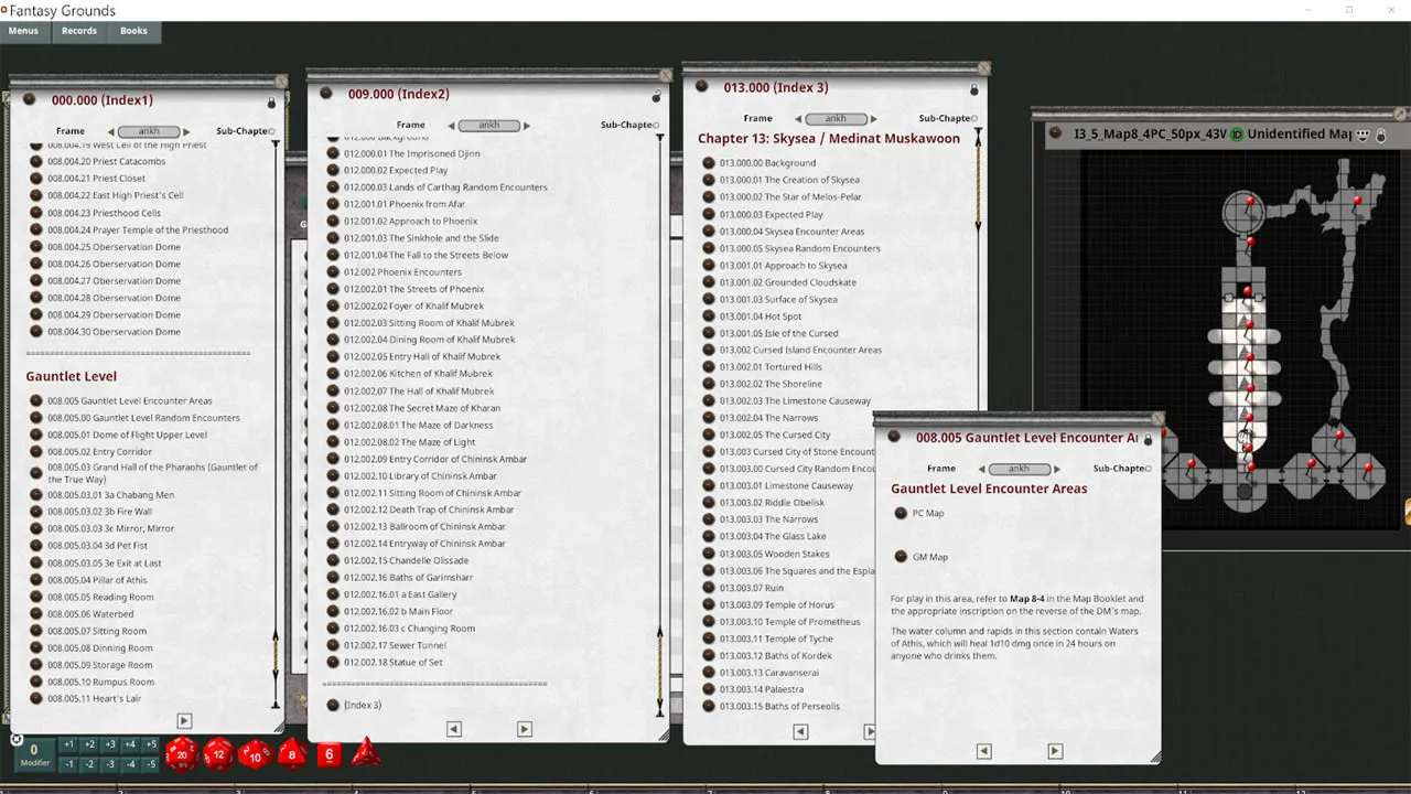 Fantasy Grounds - D&D Classics: I3-5 Desert of Desolation (1E) Screenshot 2