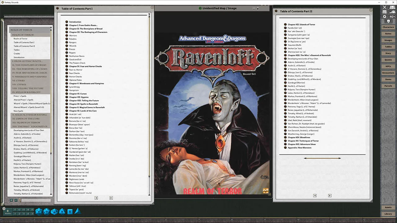 Fantasy Grounds - D&D Classics: Ravenloft: Realm of Terror (2E) Screenshot 0
