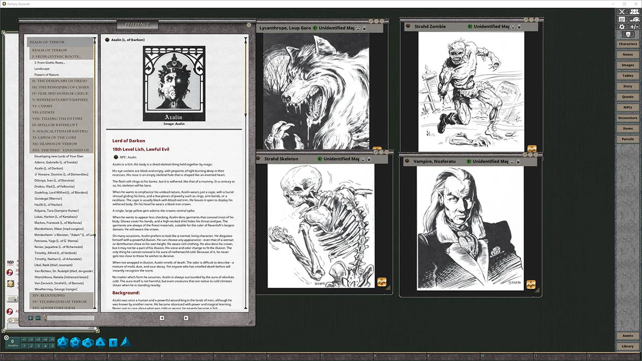 Fantasy Grounds - D&D Classics: Ravenloft: Realm of Terror (2E) Screenshot 4