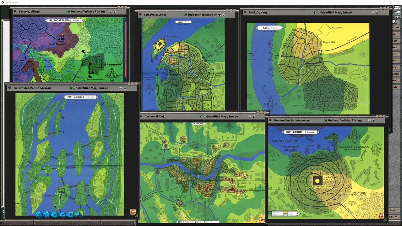 Fantasy Grounds - D&D Classics: Ravenloft: Realm of Terror (2E) Screenshot 1