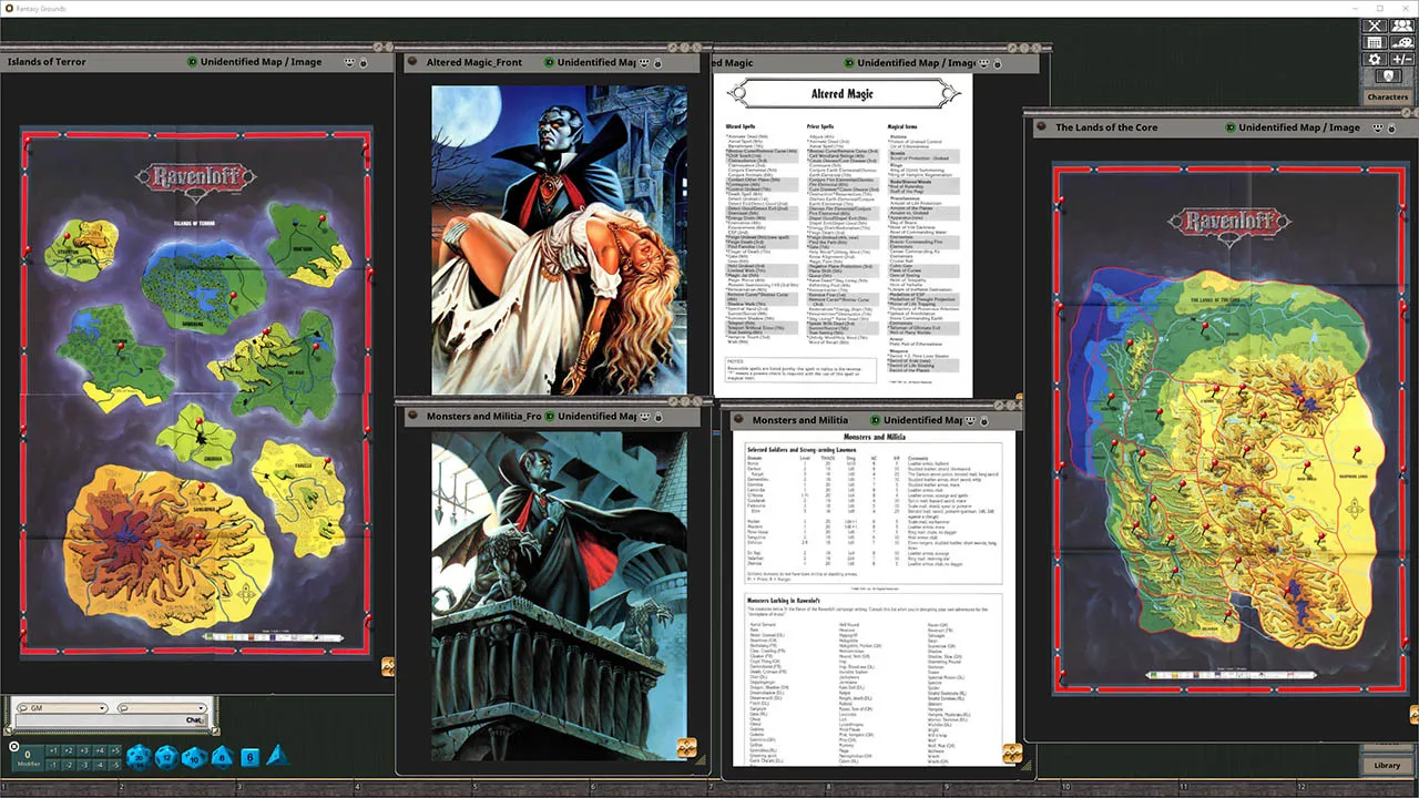 Fantasy Grounds - D&D Classics: Ravenloft: Realm of Terror (2E) Screenshot 2