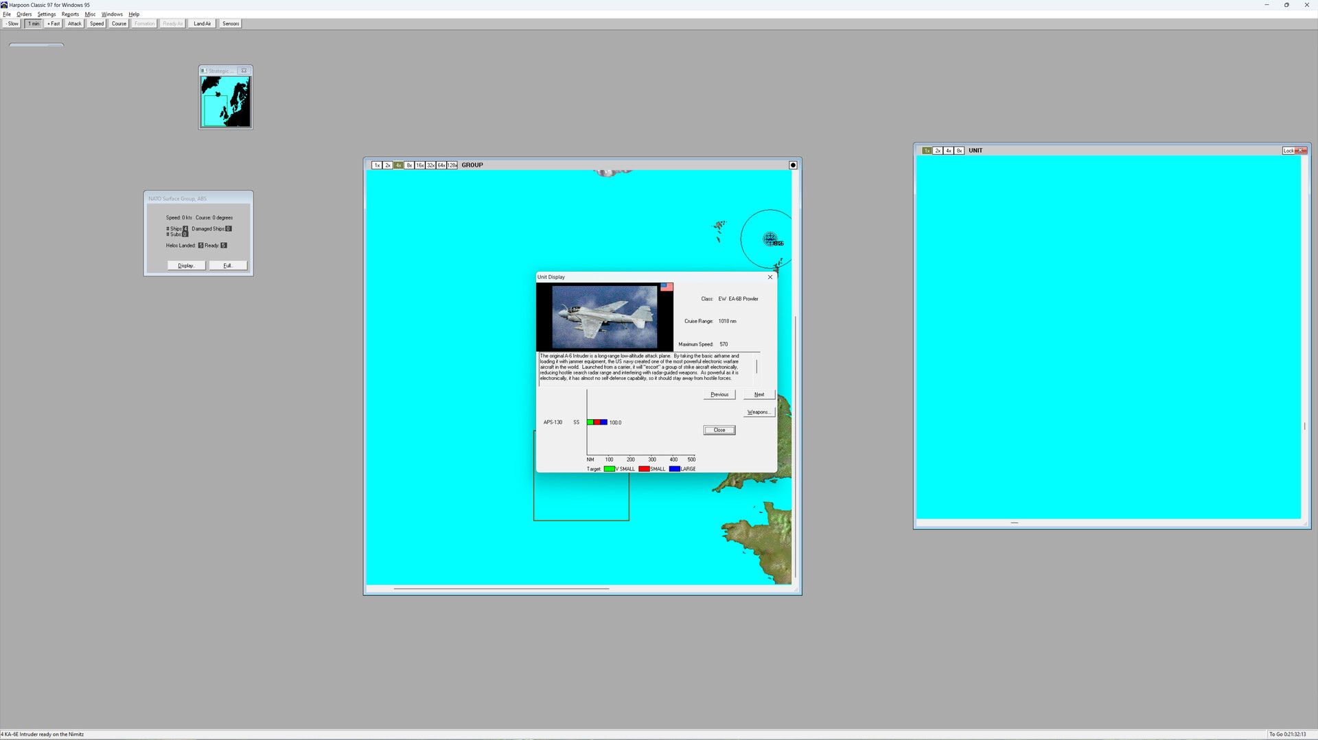 Harpoon Classic '97 Screenshot 1