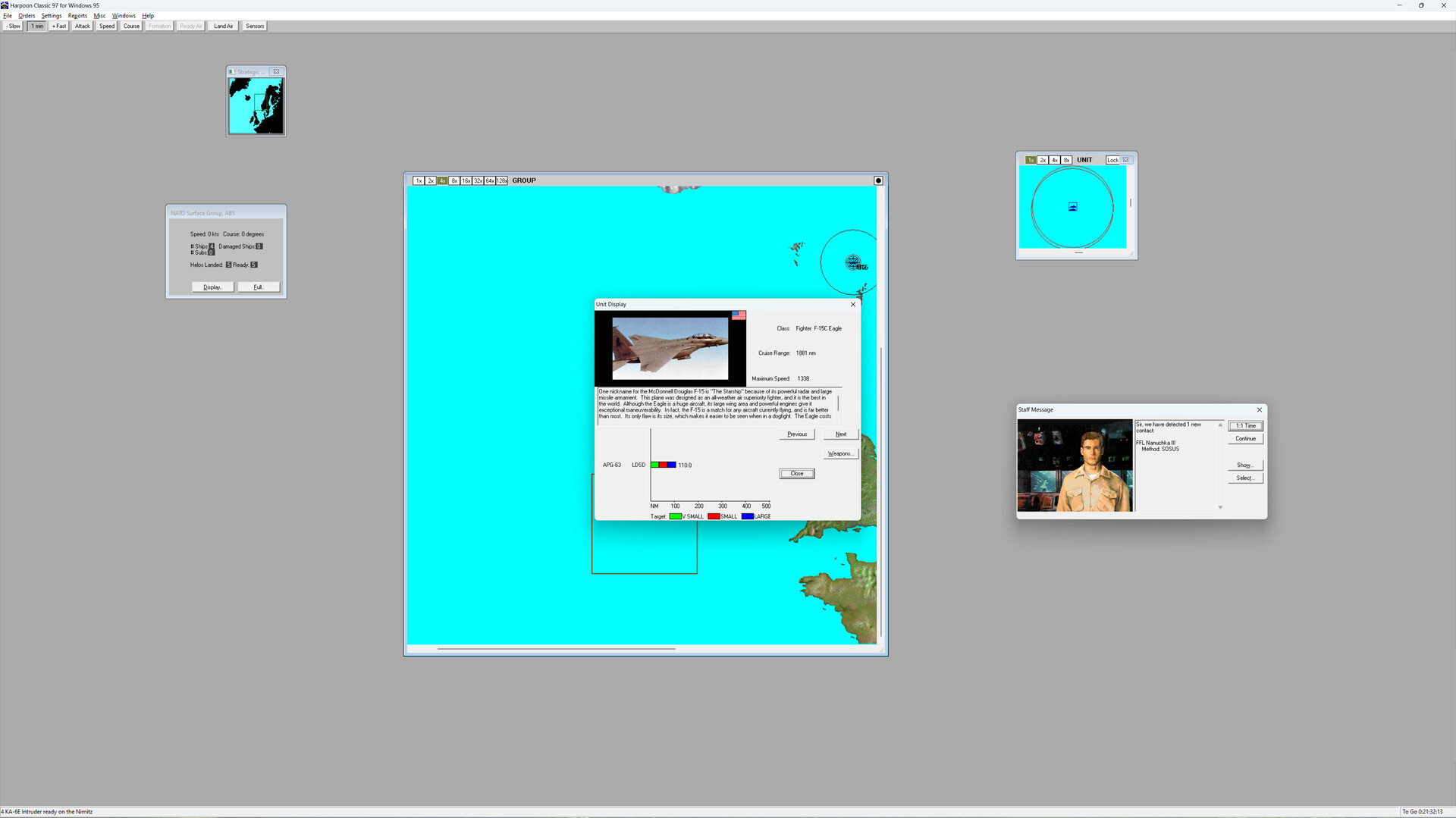 Harpoon Classic '97 Screenshot 0
