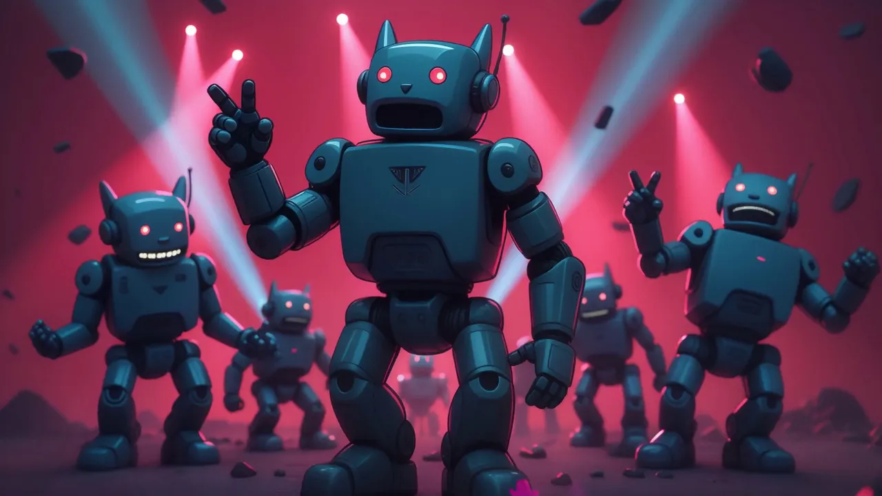 AI-VJ - Robots 3 Visuals Screenshot 3