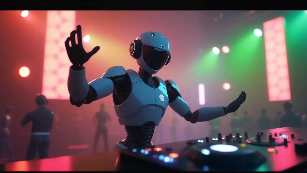 AI-VJ - Robots 3 Visuals Screenshot 1