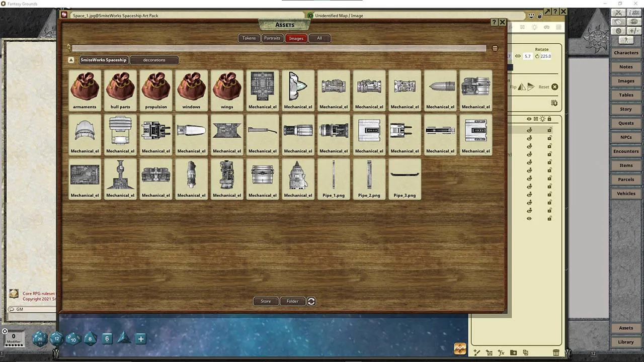 Fantasy Grounds - Fantasy Grounds Spaceship Art Pack Screenshot 3