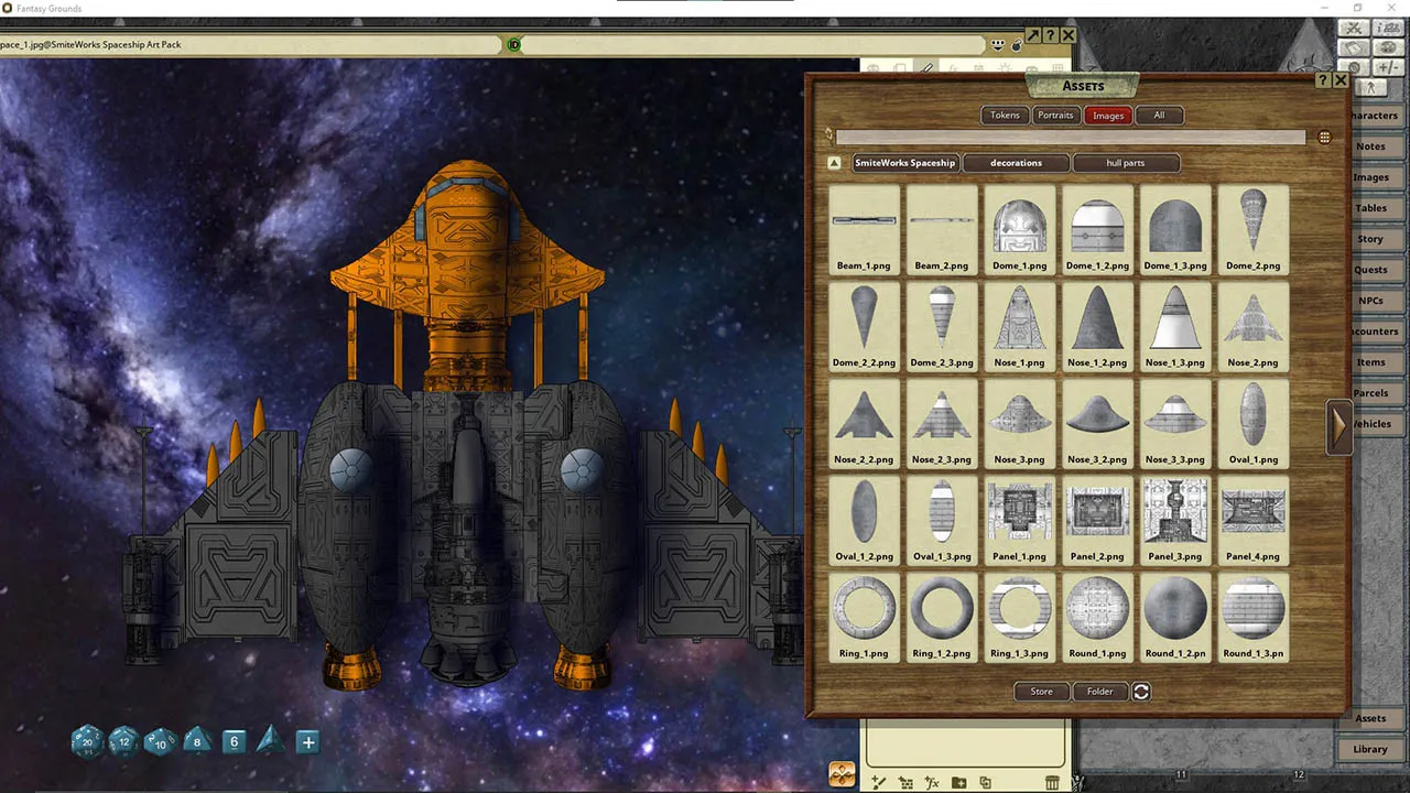 Fantasy Grounds - Fantasy Grounds Spaceship Art Pack Screenshot 4