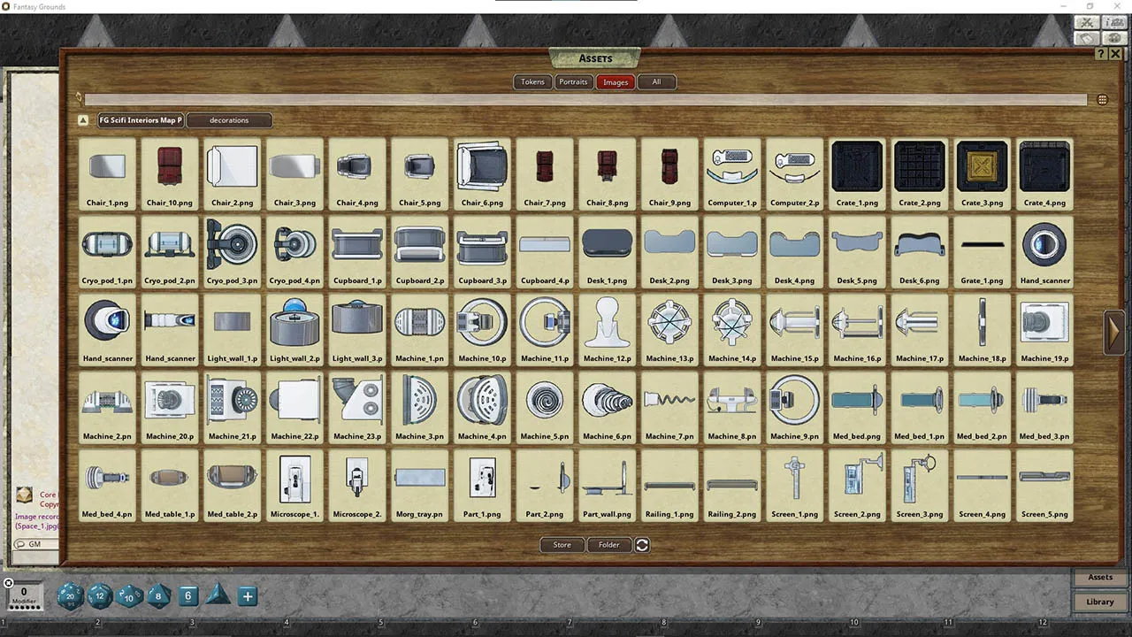 Fantasy Grounds - Fantasy Grounds Scifi Interiors Map Pack Screenshot 3
