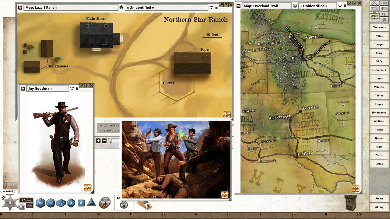 Fantasy Grounds - Deadlands: Blood Drive Screenshot 4