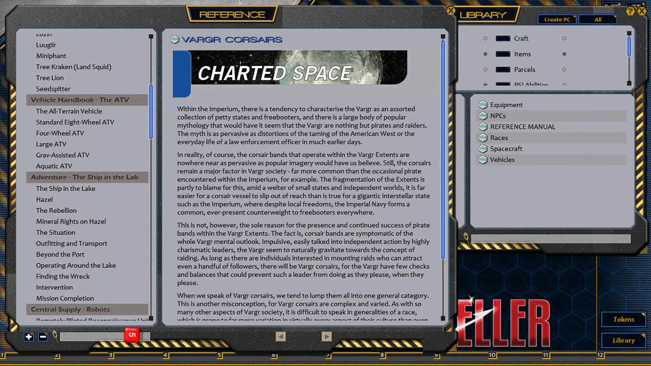 Fantasy Grounds - Journal of the Travellers' Aid Society Volume 1 Screenshot 6