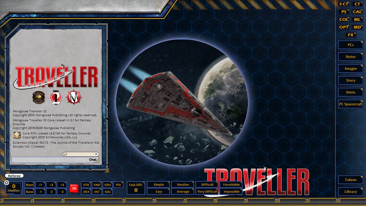 Fantasy Grounds - Journal of the Travellers' Aid Society Volume 1 Screenshot 2