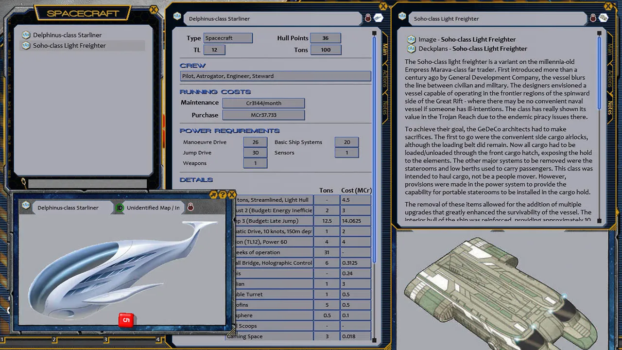 Fantasy Grounds - Journal of the Travellers' Aid Society Volume 1 Screenshot 8