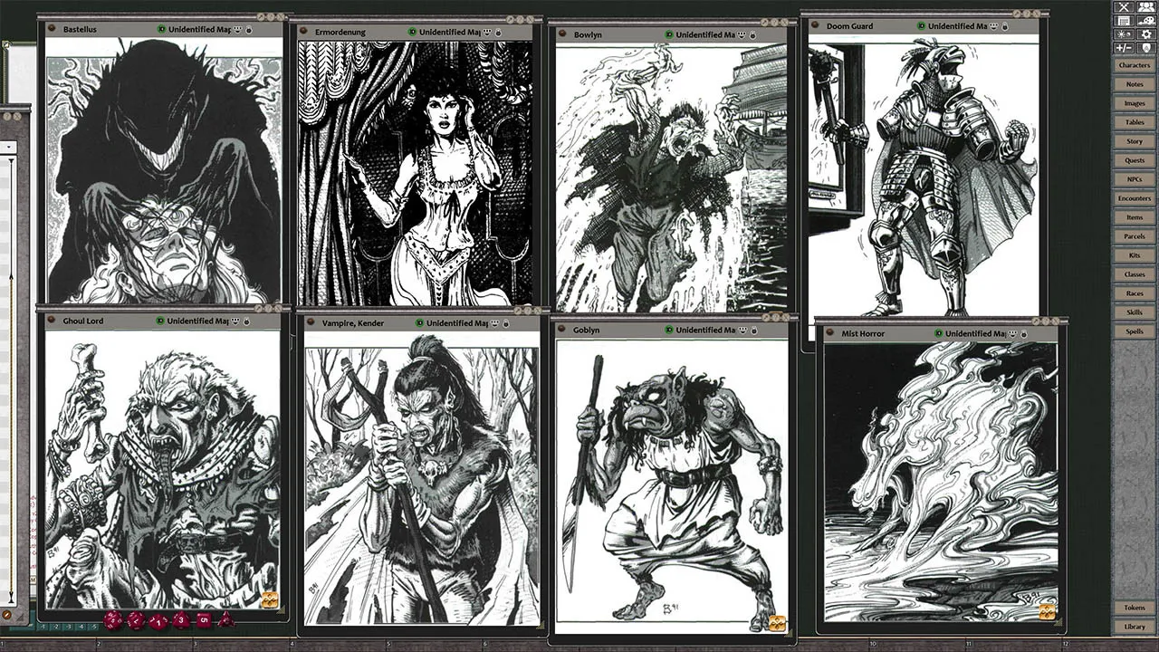 Fantasy Grounds - D&D Classics: MC10 Monstrous Compendium Ravenloft Appendix (2E) Screenshot 0