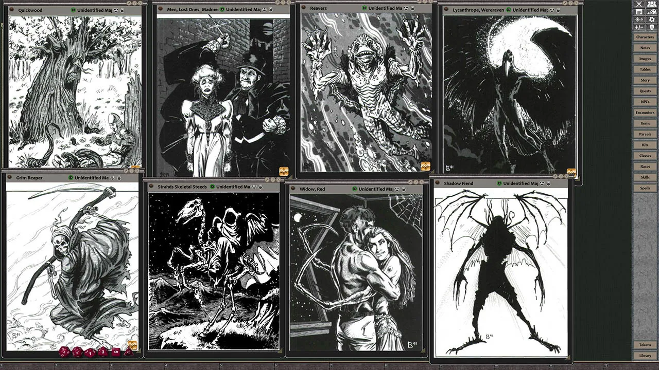 Fantasy Grounds - D&D Classics: MC10 Monstrous Compendium Ravenloft Appendix (2E) Screenshot 1