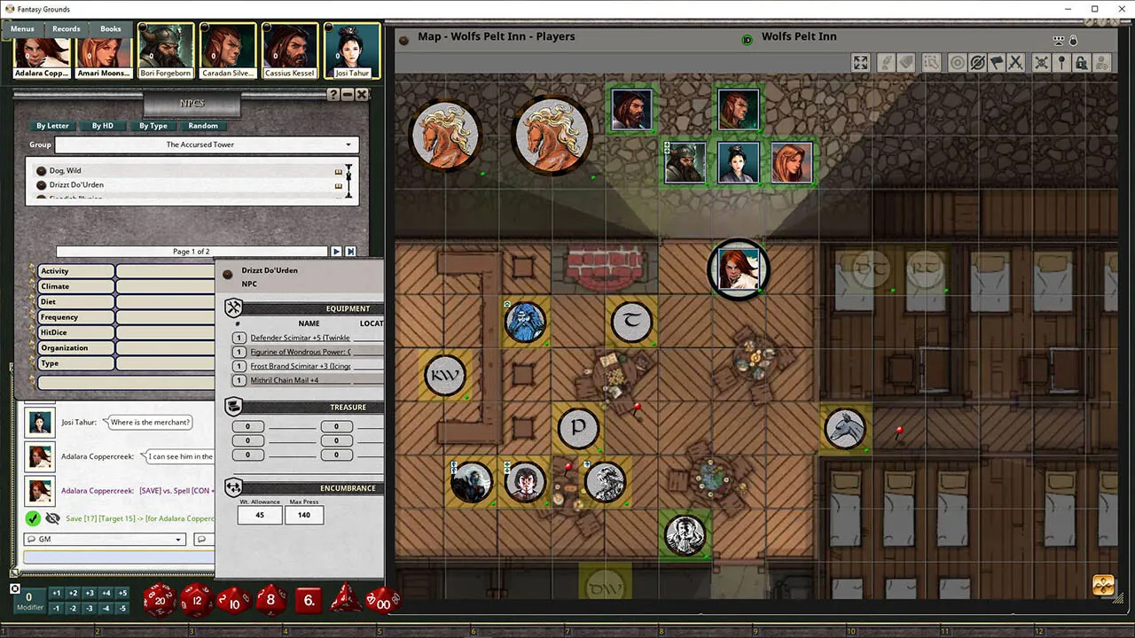 Fantasy Grounds - D&D Classics: The Accursed Tower (2E) Screenshot 0