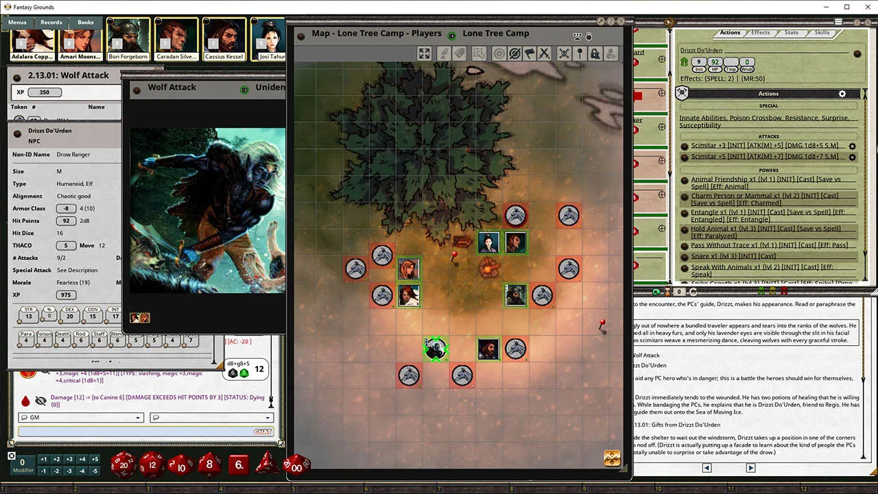 Fantasy Grounds - D&D Classics: The Accursed Tower (2E) Screenshot 4