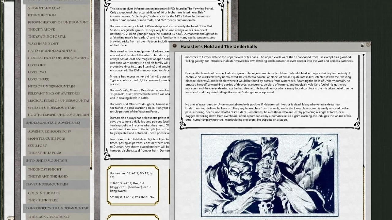 Fantasy Grounds - D&D Classics: The Ruins of Undermountain (2E) Screenshot 4