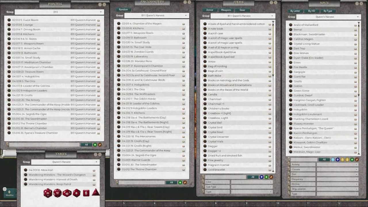 Fantasy Grounds - D&D Classics: B12 Queen's Harvest (Basic) Screenshot 0
