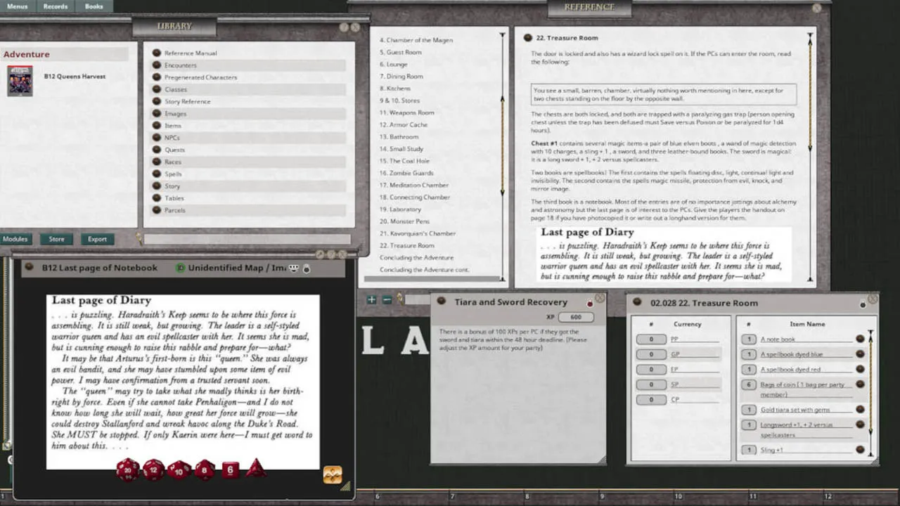 Fantasy Grounds - D&D Classics: B12 Queen's Harvest (Basic) Screenshot 4