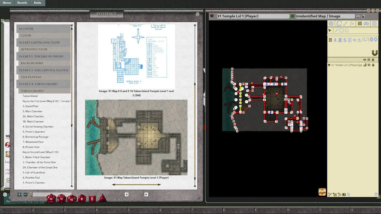 Fantasy Grounds - D&D Classics: X1 The Isle of Dread (Basic) Screenshot 1